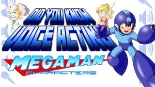 Mega Man Characters  Did You Know Voice Acting [upl. by Ellered825]