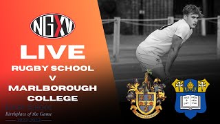 LIVE RUGBY RUGBY SCHOOL vs MARLBOROUGH COLLEGE  200 YEARS OF RUGBY FOOTBALL [upl. by Siusan799]