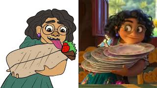 Encanto the family madrigal stephanie beatriz l funny drawing meme [upl. by Leventis152]