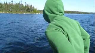 Pike walleye and bass fishing on Goldie Lake in Ontario Canada [upl. by Elinore]