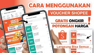 ✅ MUDAH  Cara Menggunakan VOUCHER SHOPEE  Voucher GRATIS ONGKIR Voucher POTONGAN HARGA  Terbaru [upl. by Dnilasor282]