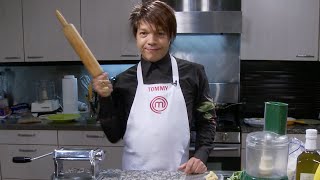 How to make fresh pasta with MasterChef contestant Tommy Walton [upl. by Nirda435]