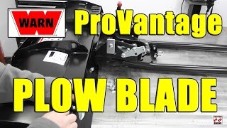 WARN ProVantage ATV Snow Plow Blade INSTALL  78950 78954 or 78960 [upl. by Masuh412]