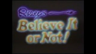 Ripleys Believe It Or Not June 26 1983 Full Show [upl. by Janela]