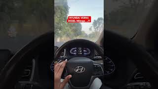 HYUNDAI VERNA 2022 16 LITRE DIESEL ENGINE Mileage is shocking 😮 hyundaiverna verna [upl. by Drannek]