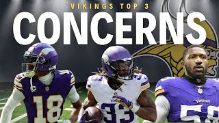 Vikings Top 3 Concerns Moving Forward [upl. by Lednor]