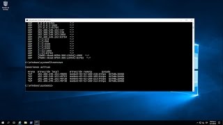 Como utilizar NETSTAT para listar puertos abiertos en Windows [upl. by Chambers411]