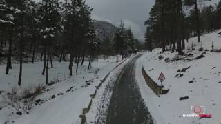 Nevada en Grazalema a vista de Drone 2017 [upl. by Icaj134]