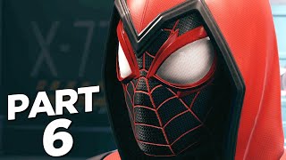 SPIDERMAN MILES MORALES PS5 Walkthrough Gameplay Part 6  CRIMSON COWL SUIT Playstation 5 [upl. by Irpak]