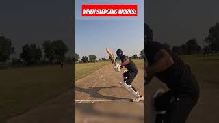 When sledging works cricket cricketshorts shorts shortvideo batting indian gopro ipl sg [upl. by Annekim381]