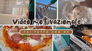 VIDEO MOTIVAZIONALE💪🫧 Fai tutto con me pulizie lavatrici cucina [upl. by Ohl]