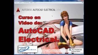 AutoCAD 2014  2015  Electrical Curso Completo en Español [upl. by Klemperer]