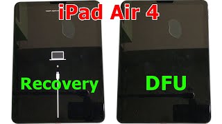 Cách vào chế độ RECOVERY và DFU mode trên iPad Air 4 [upl. by Aieki]