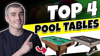 Top 4 Pool Tables of 2024 Ultimate Buying Guide [upl. by Guglielma]