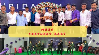 Medical college freshers party  MBBS  2024  Jharkhand [upl. by Eynenihc]