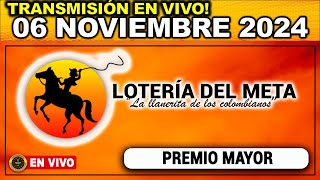 Resultado LOTERIA DEL META del MIÉRCOLES 06 de noviembre 2024 [upl. by Aeriel888]