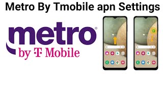 best metropcs apn settings  how to Add 4g LTE apn Settings metro by Tmobile [upl. by Widera]