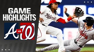 Braves vs Nationals Game Highlights 91024  MLB Highlights [upl. by Ardelia]