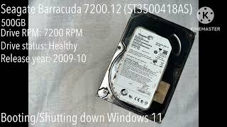 Seagate Barracuda 720012  An OK drive from the 2010s [upl. by Nerval]