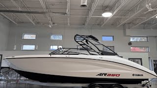 This Just In 2024 Yamaha AR250 Boat For Sale at MarineMax Lake Norman NC [upl. by Racso]