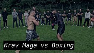 What Happens if you Kick a BOXER Krav Maga vs Boxing [upl. by Taryne752]