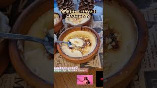 SÜT HELVASI TARİFİMILK HALVA RECIPEhiddenkitchen36 süthelvasısütlütatlil [upl. by Dyan]