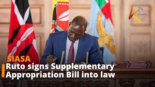 President Ruto signs the 2024 Supplementary Appropriation Bill into law [upl. by Carlita]