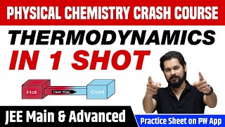 THERMODYNAMICS in One Shot  All Concepts Tricks amp PYQs  Class 11  JEE Main amp Advanced [upl. by Anawek661]