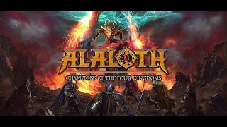 Gameplay from Alaloth  Champions of The Four Kingdoms without comments Part 1 [upl. by Cyrill66]