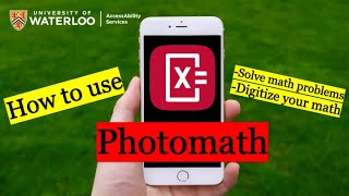 How to use Photomath [upl. by Duomham]