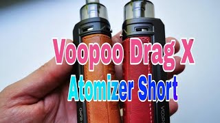 Voopoo Drag x ATOMIZER SHORT PROBLEM SOLVE [upl. by Nadeau311]