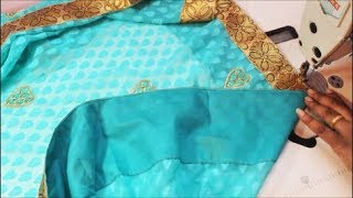 சேலை False தைப்பது எப்படி  How To Stitch Saree False [upl. by Tad]