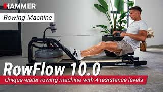 RowFlow 100  Rowing like on the water  HAMMER [upl. by Aleehs81]