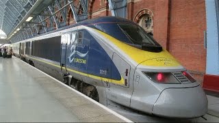 Eurostar 9126 London to Brussels  August 19th 2015 [upl. by Bordy]