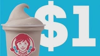 Get a 1 Frosty at Wendys for the rest of the summer [upl. by Nerad]