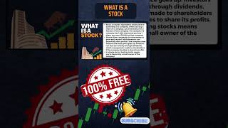 quotWhat is a Stock or Share  Quick Guide for Beginners 📈quot beginnersguide whatisastock [upl. by Anircam820]