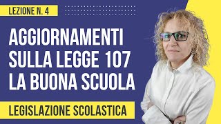 Aggiornamenti Legge 107 del 2015 nota come Buona Scuola [upl. by Ahcsrop163]