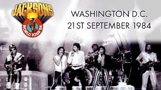 The Jacksons  Victory Tour Washington DC 21st September 1984 [upl. by Solokin]