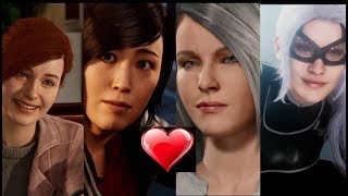 Spider Man Ps4  Why Do All The Girls Love Spider Man  Black cat silver sableMary Jane Yuri [upl. by Gut]