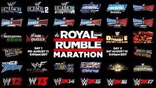 nL Royal Rumble Marathon 2017  THE ROYALIEST OF RUMBLES [upl. by Keisling]