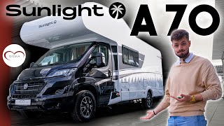 🌞Das schönste Alkoven Wohnmobil 2022   Sunlight A 70 Adventure  6 Personen unter 70000 € [upl. by Lletram171]