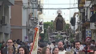 Traslado de la Virgen del Carmen para participar en el Corpus  4K  2023 [upl. by Noedig]