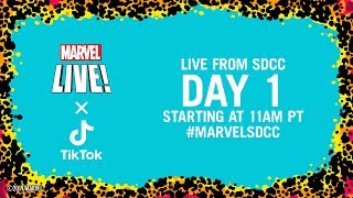 Marvel LIVE from SDCC 2019  Day 1 [upl. by Deeyn343]