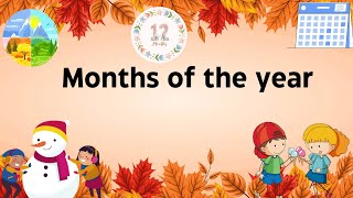 quotMonths of the Year Song JanuaryFebruaryMarch and more Nursery rhymesSong for kids [upl. by Nnaeiram]