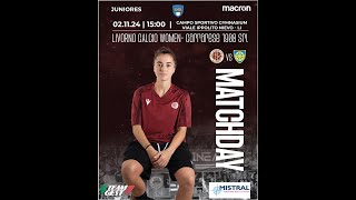 ASD Livorno Calcio Women vs Carrarese Calcio [upl. by Anomas915]