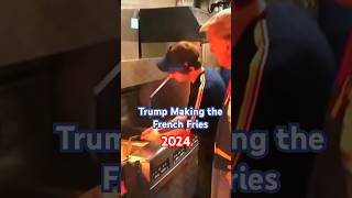 Trump Making the French Fries  Nick’s Dojo  Manhattan Beach KarateDo donaldtrumpnews mcdonalds [upl. by Rowland]