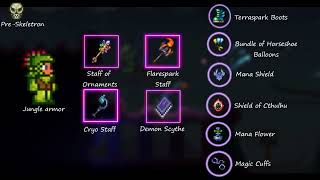 Spirit Mod Guide mage Prehardmode [upl. by Means]