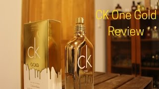 CK One Gold FragranceCologne Review and Thoughts [upl. by Haraz]