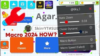 How to get Macro 2024 On IOS  Agario Mobile [upl. by Llevol]