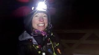 Montane spine race 2020 Debbie Martin in 2nd place for the women and 8th nowplease read description [upl. by Uranie]